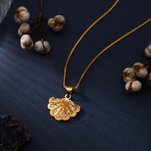 24K Gold Pendant